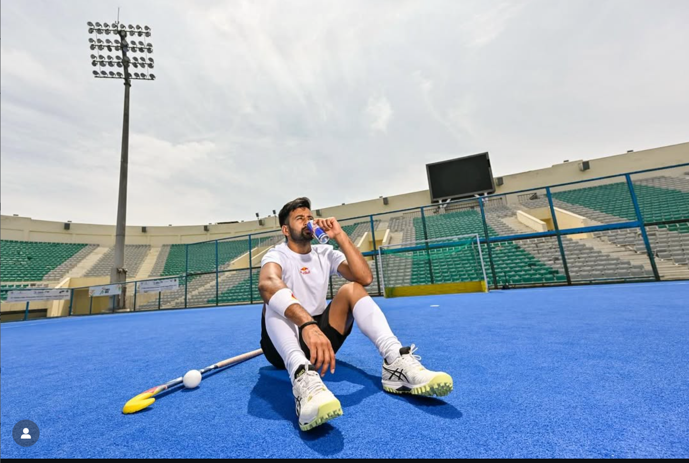 Young athlete supported by Khel Sahayog Foundation on professional training ground